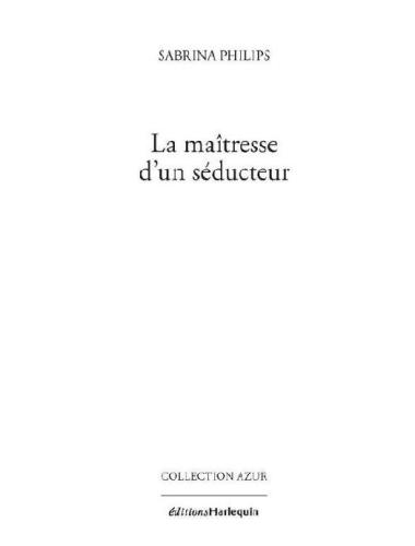 La Maitresse D'Un Seducteur