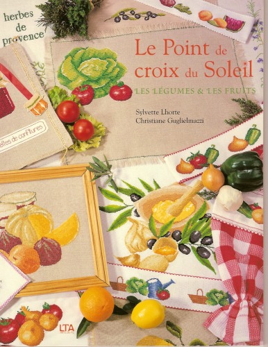 Le point de croix du soleil : les légumes & les fruits