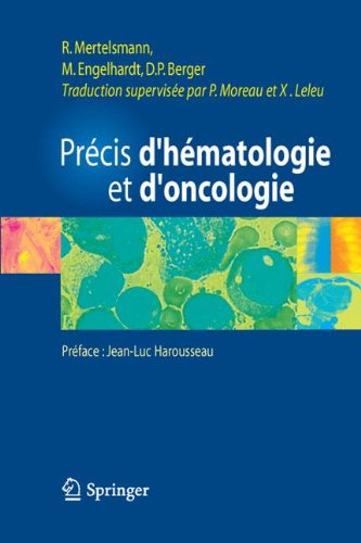 Pr�cis d'H�matologie Et d'Oncologie