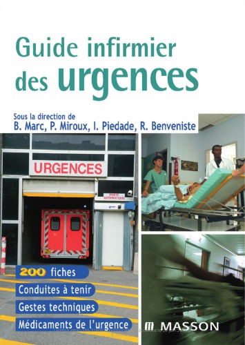 guide infirmier des urgences