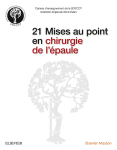 21 Mises Au Point En Chirurgie de L'Epaule