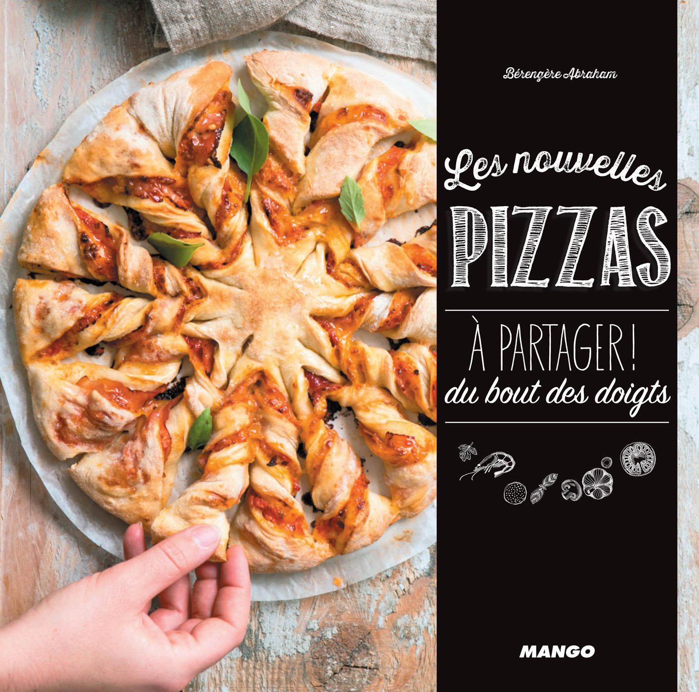 Les nouvelles pizzas à partager! du bout des doigts