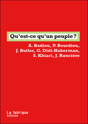 Qu’est-ce qu’un peuple?