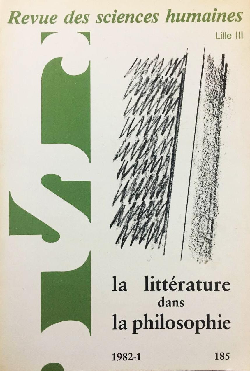 La Littérature dans la philosophie