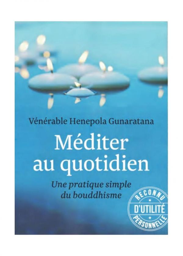 Méditer au quotidien 