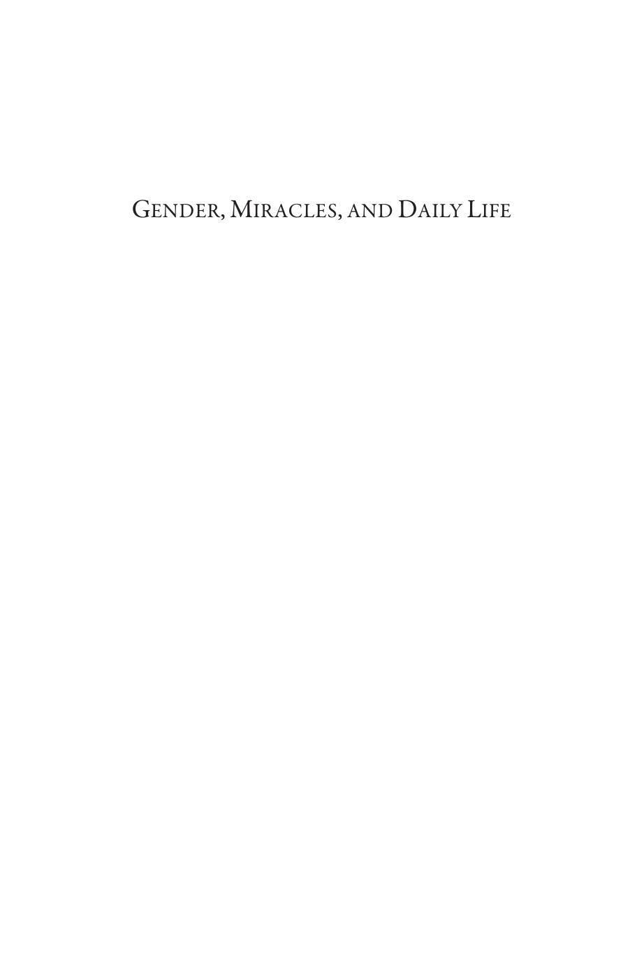 Hdl 01 Gender, Miracles, and Daily Life, Katajala-Peltomaa