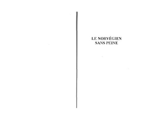 Le Norvégien sans Peine