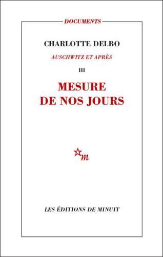 Mesure de nos jours