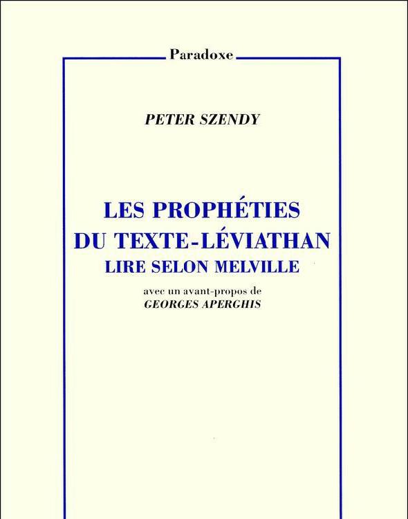 Les Prophéties Du Texte Léviathan