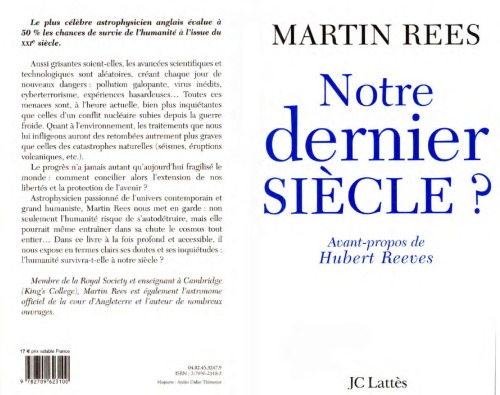 Notre dernier siècle?