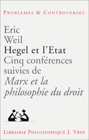 Helge et l'Etat. Cinq conférences suivies de Marx et la philosophie du droit