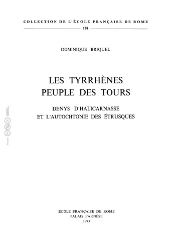 Les Tyrrhènes 