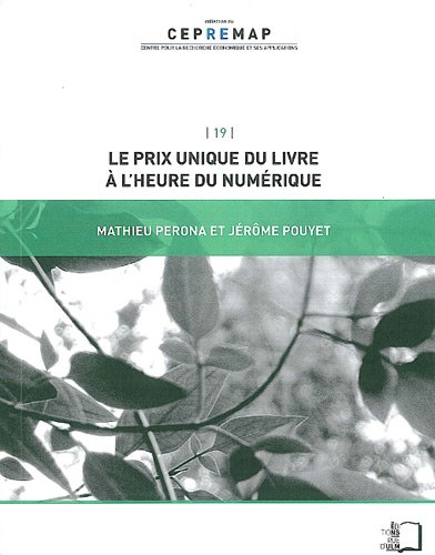 Le prix unique du livre à l'heure du numérique