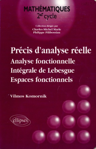 Précis d'analyse réelle