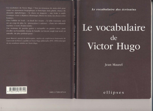 Le vocabulaire de Victor Hugo