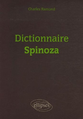 Dictionnaire Spinoza.