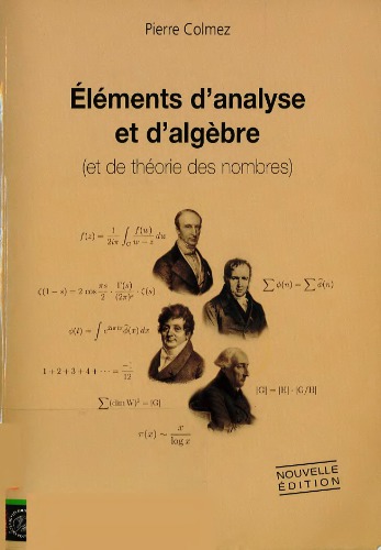 Éléments d'analyse et d'algèbre (et de théorie des nombres)