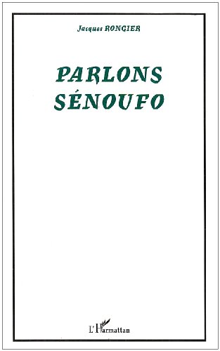 Parlons sénoufo