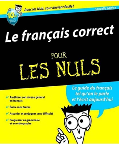 Le français correct pour les Nuls