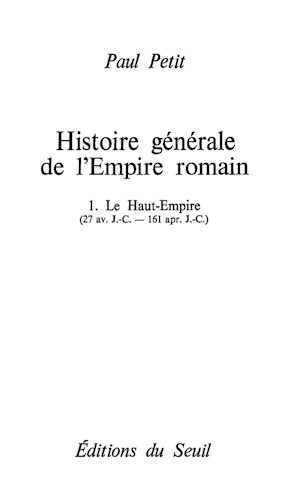 Histoire générale de l'Empire romain