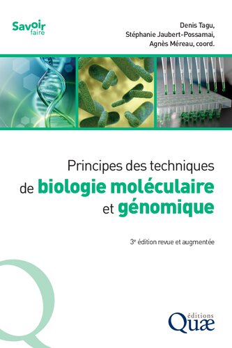 Principes des techniques de biologie moléculaire et génomique