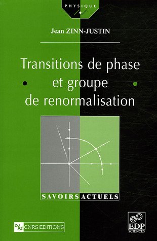 Transitions de phase et groupe de renormalisation