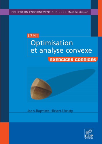 Optimisation et analyse convexe : exercices corrigés