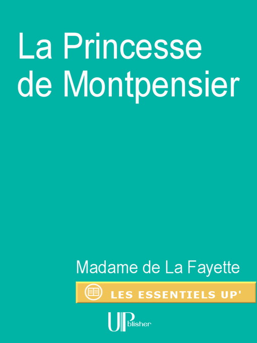 La Princesse de Montpensier: Nouvelle