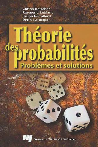 Théorie des probabilités: problèmes et solutions