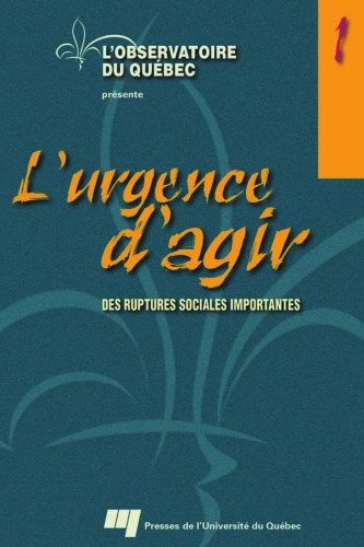 L'urgence d'agir.