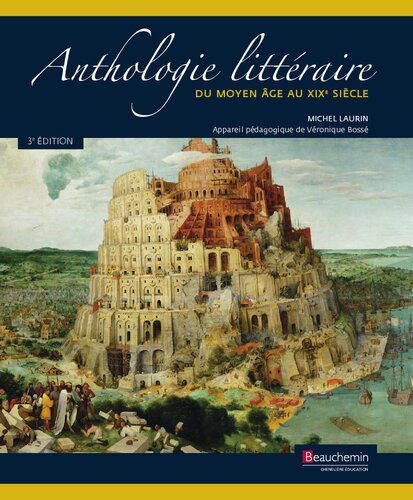 Anthologie Litteraire Du Moyen Age Au Xix Siecle