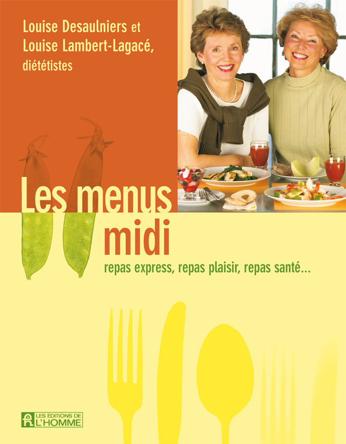 Les menus midi : [repas express, repas plaisir, repas santé--]