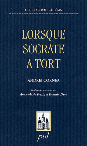 Lorsque Socrate a tort