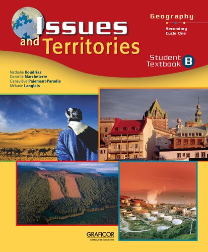 Issues and territories : geography, secondary cycle one