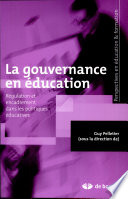 La gouvernance en éducation : régulation et encadrement dans les politiques éducatives