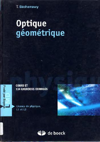 Optique géométrique 