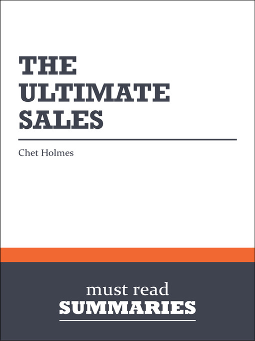 The Ultimate Sales Machine - Chet Holmes