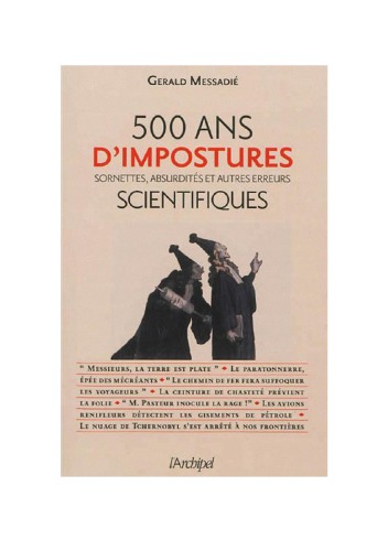 500 ans d'impostures scientifiques