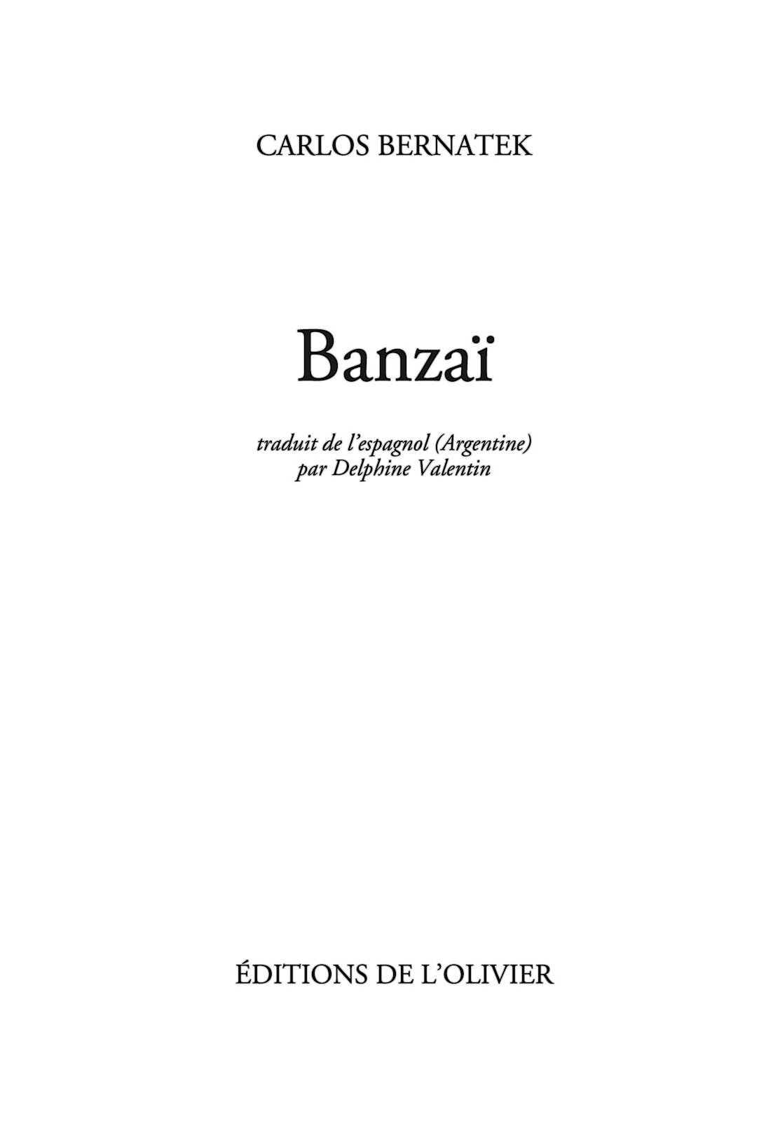 Banzaï