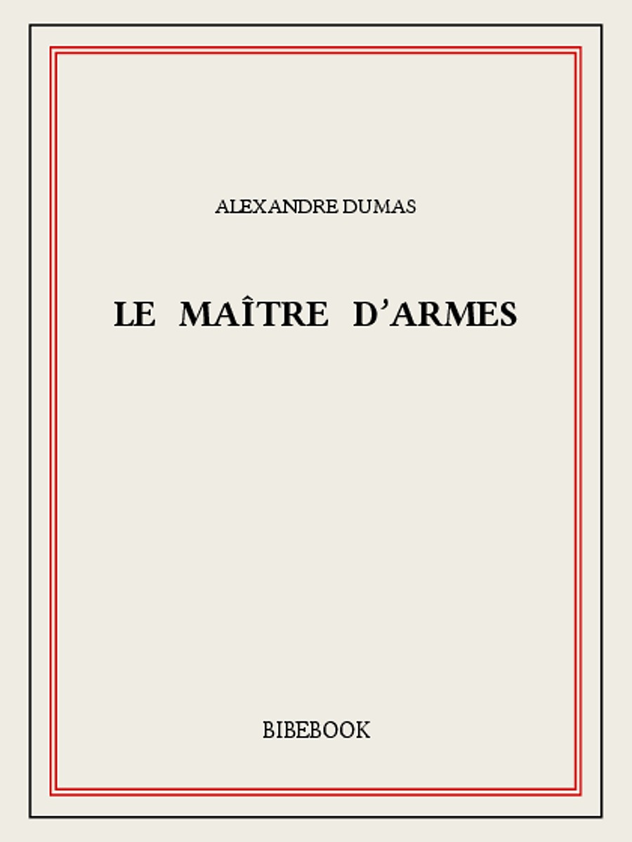 Le maître d'armes