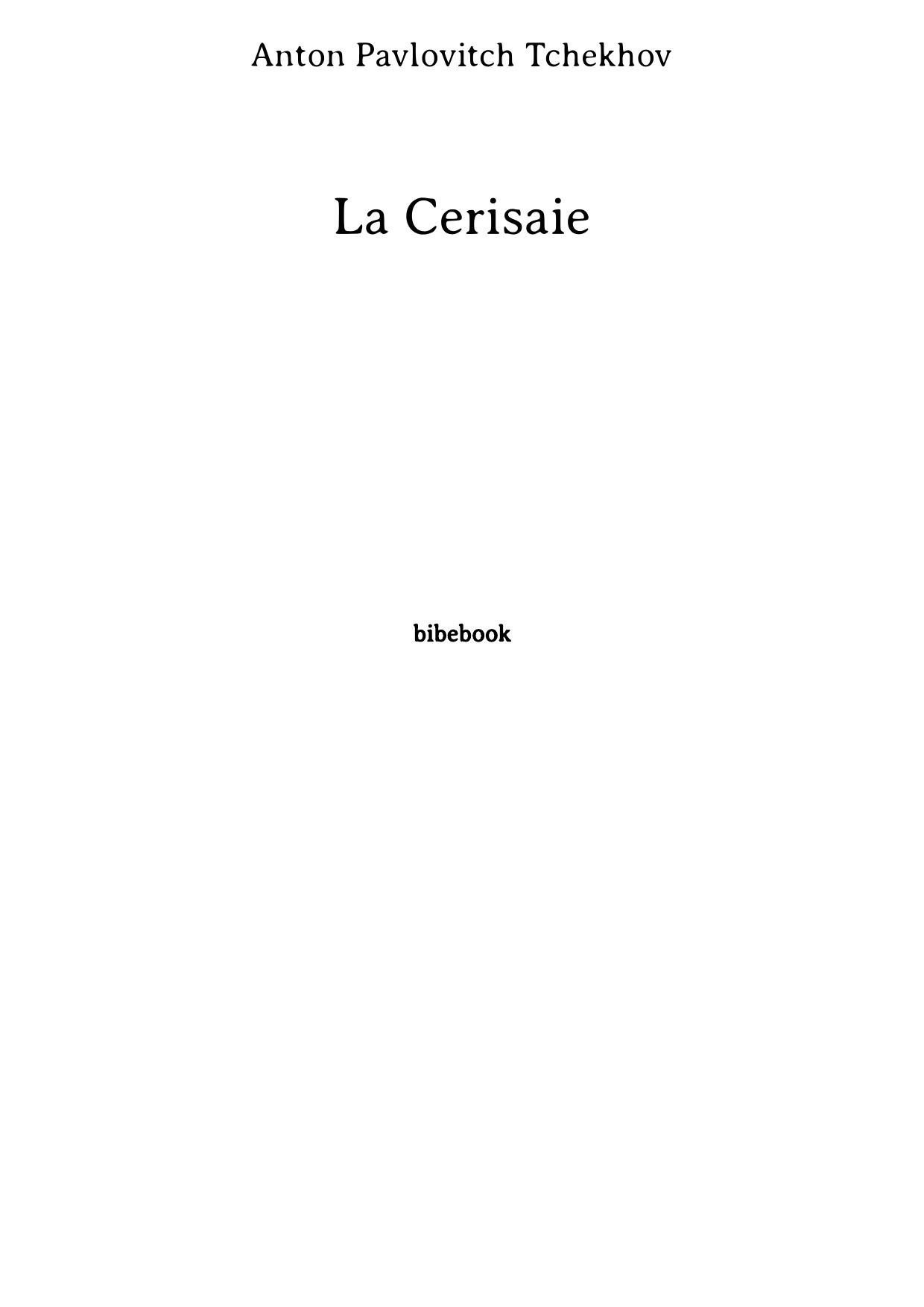 La Cerisaie