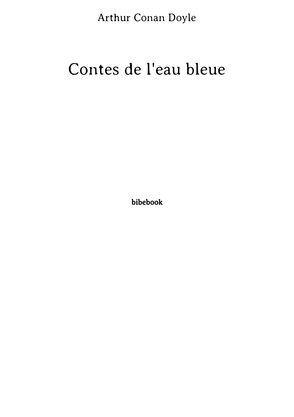 Contes de l'eau bleue