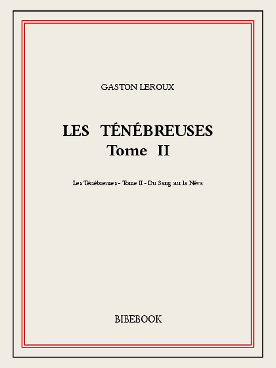 Les Ténébreuses 2