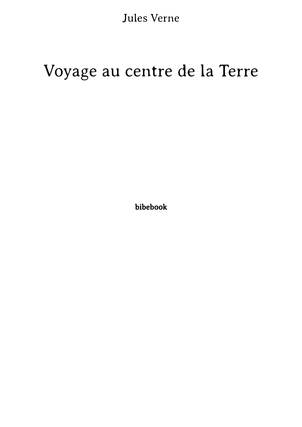 Voyage au centre de la Terre