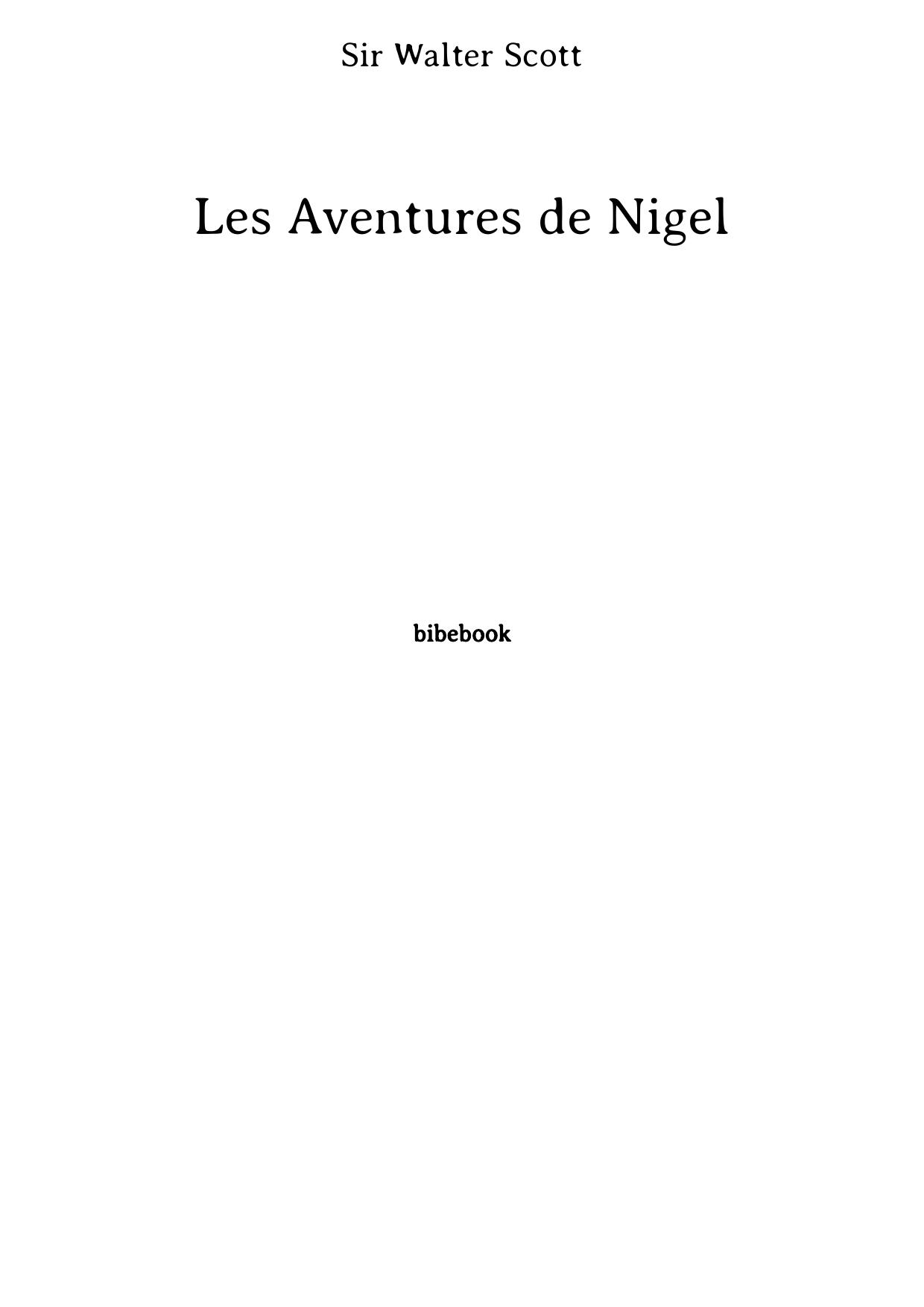 Les Aventures de Nigel