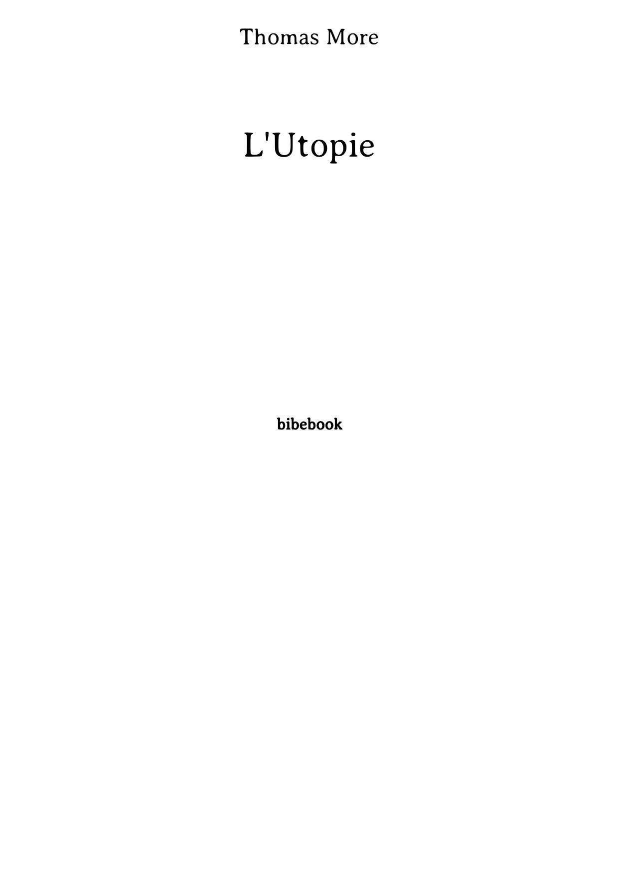 L'Utopie