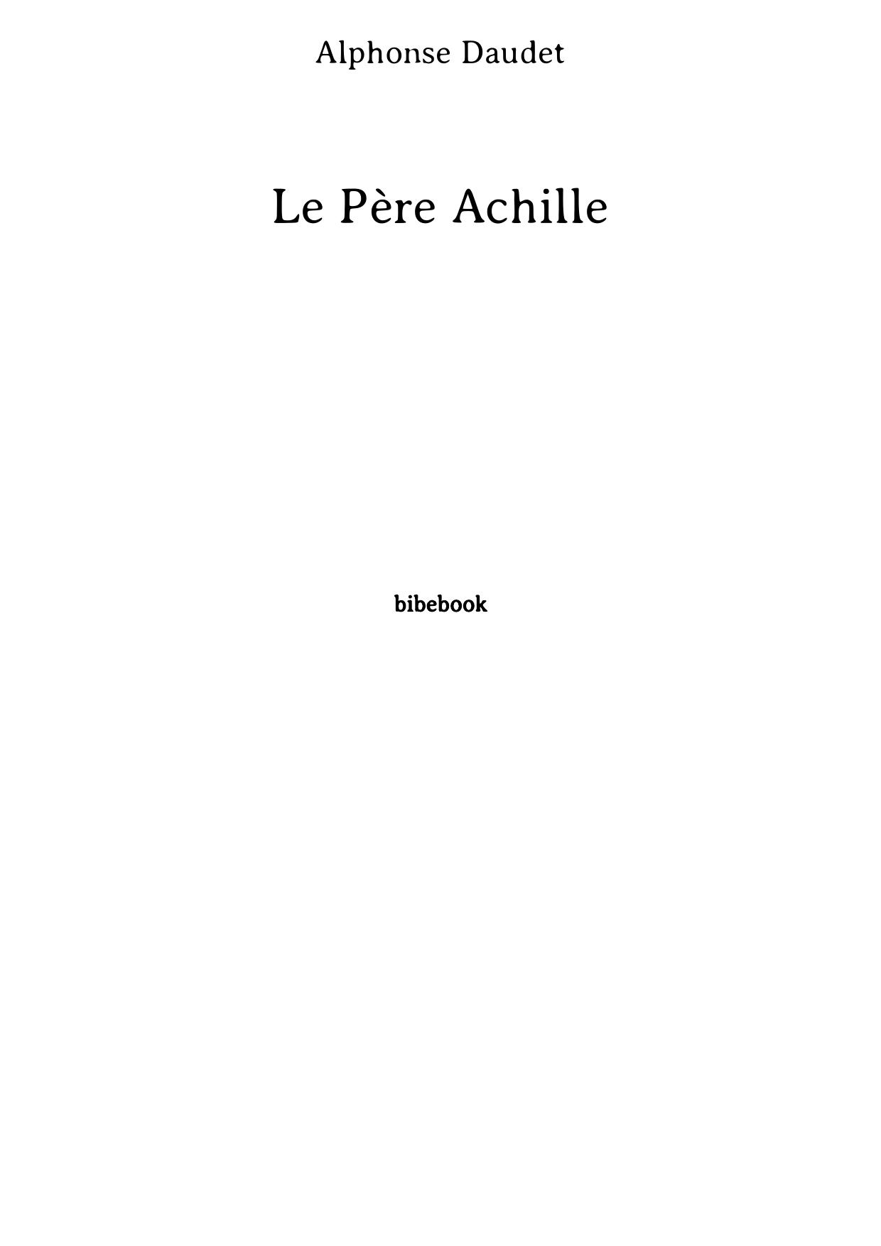 Le Père Achille