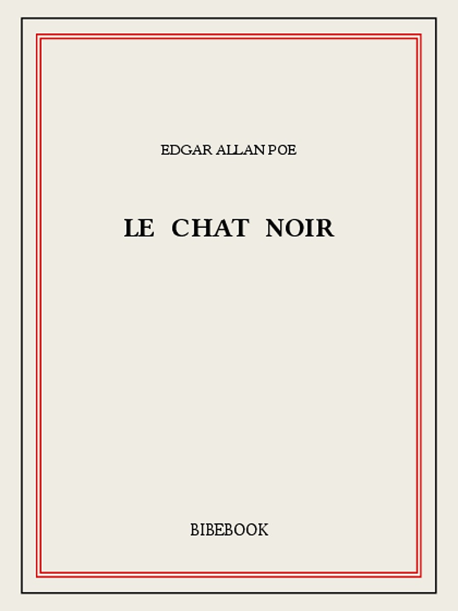 Le chat noir