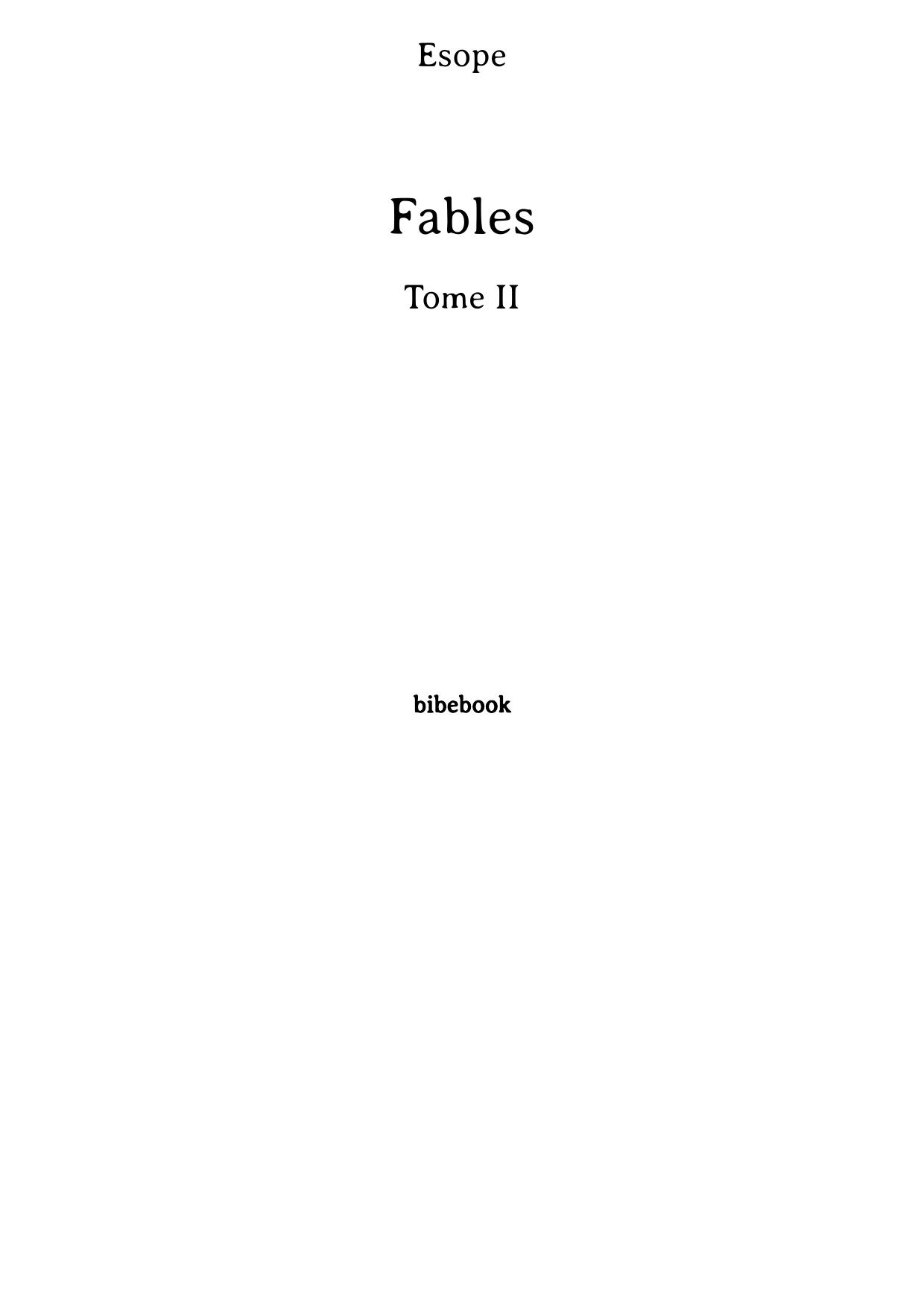 Fables - Tome II