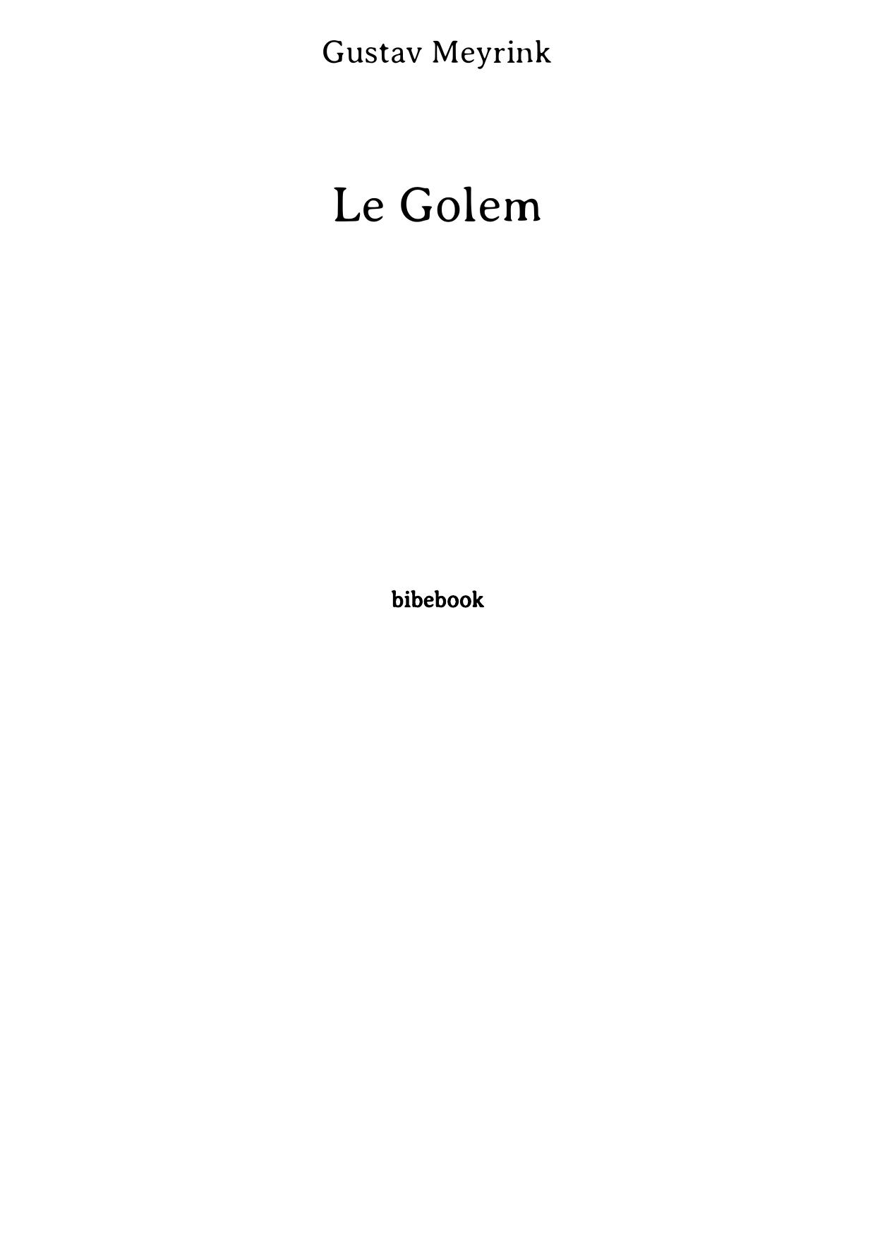 Le Golem